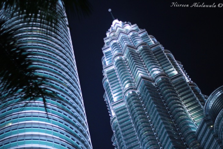 Petronas Towers by night Kuala Lumpur